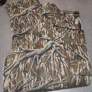 Vintage NRA Camo XL- 42 X 32  Pants Made In USA Mossy Oak W Tag